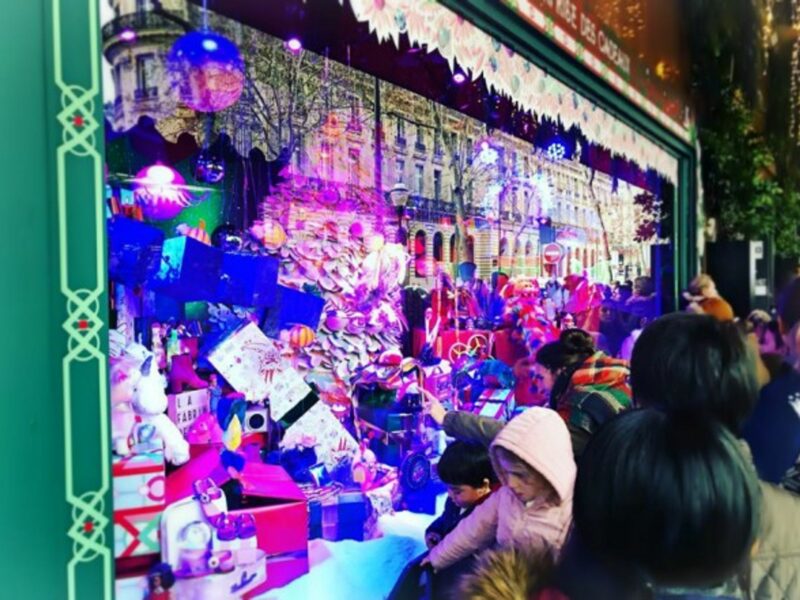 Galeries Lafayette's famous Christmas window displays