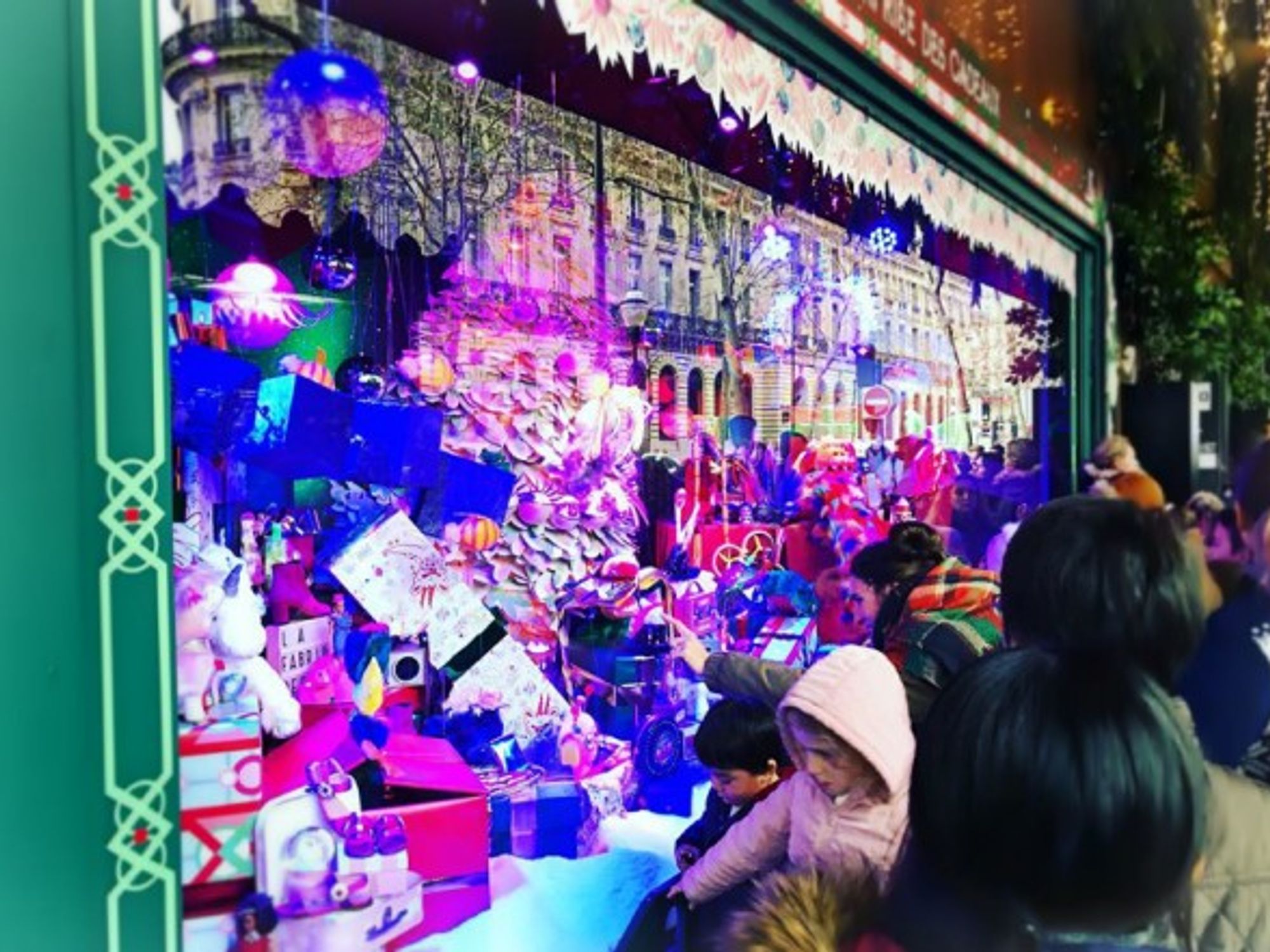Galeries Lafayette's famous Christmas window displays