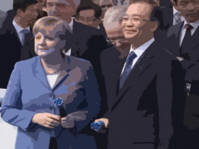 German Chancellor Angela Merkel and Chinese Premier Wen Jiabao set for a powerful link