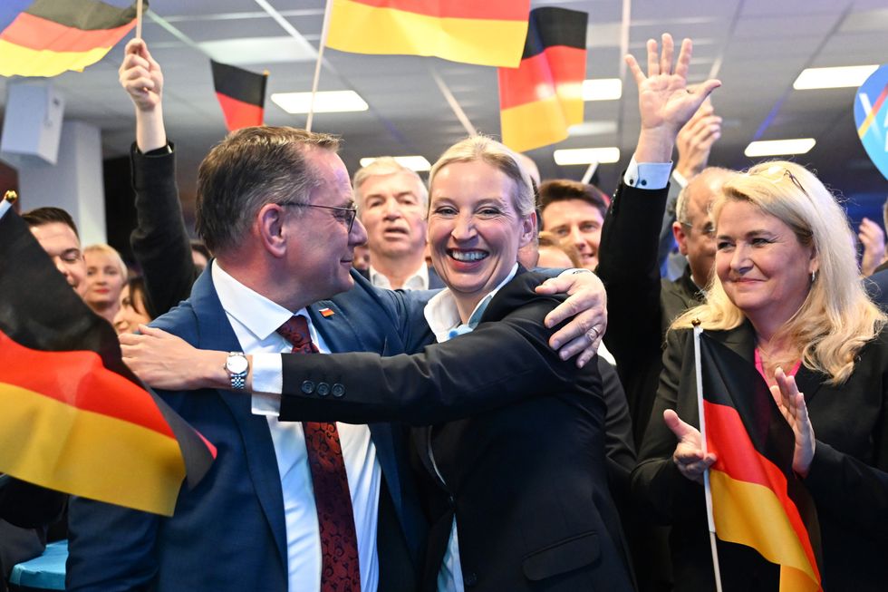 German far-right AfD achieves historic result