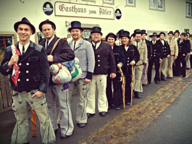German journeymen meeting in Bayern