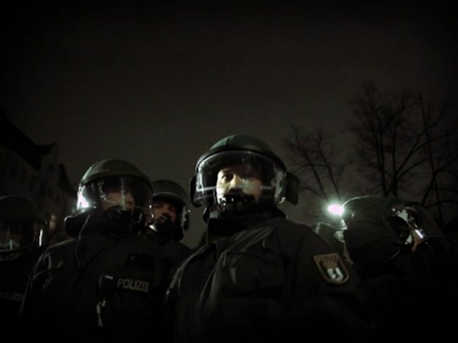 German police forces in Berlin