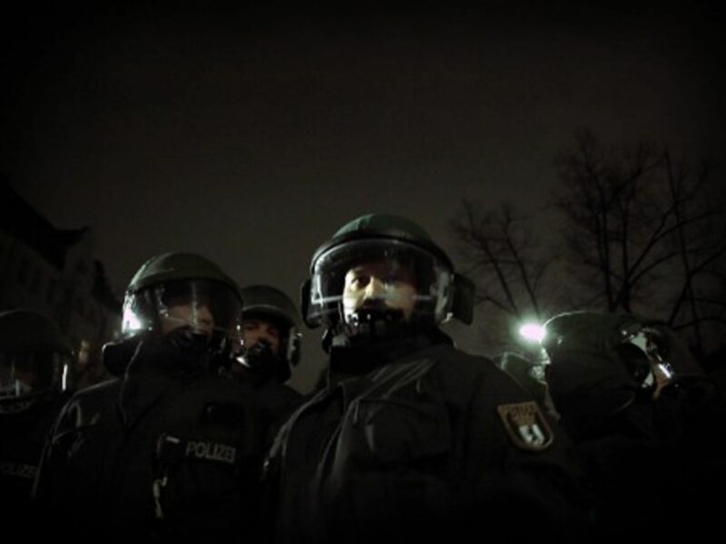 German police forces in Berlin