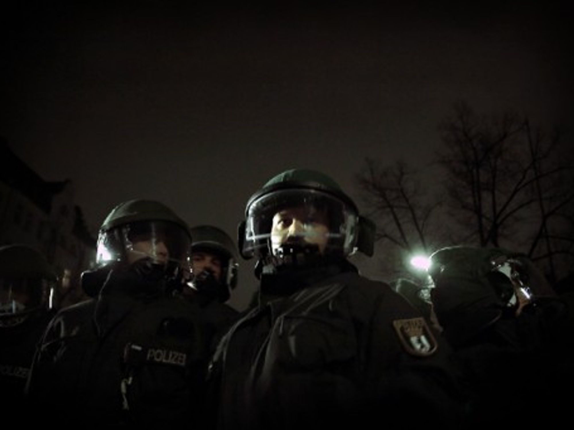 German police forces in Berlin