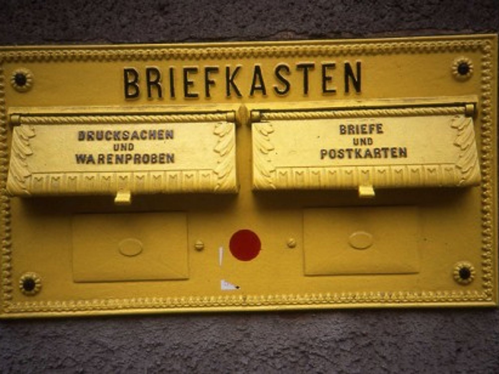 German postal box (Sludgegulper)