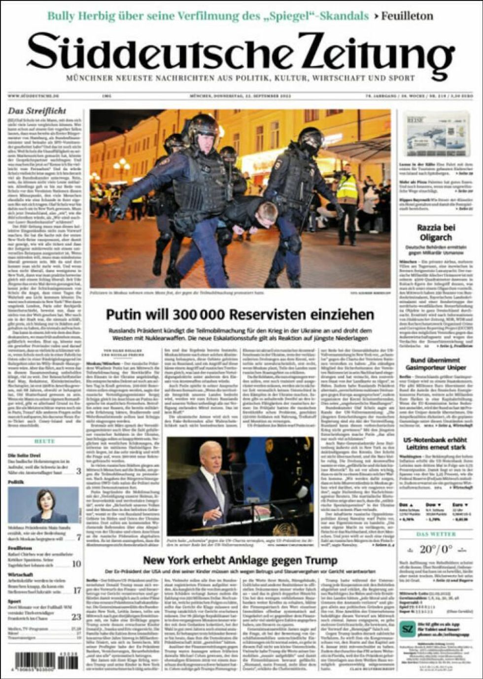 Germany- Süddeutsche Zeitung