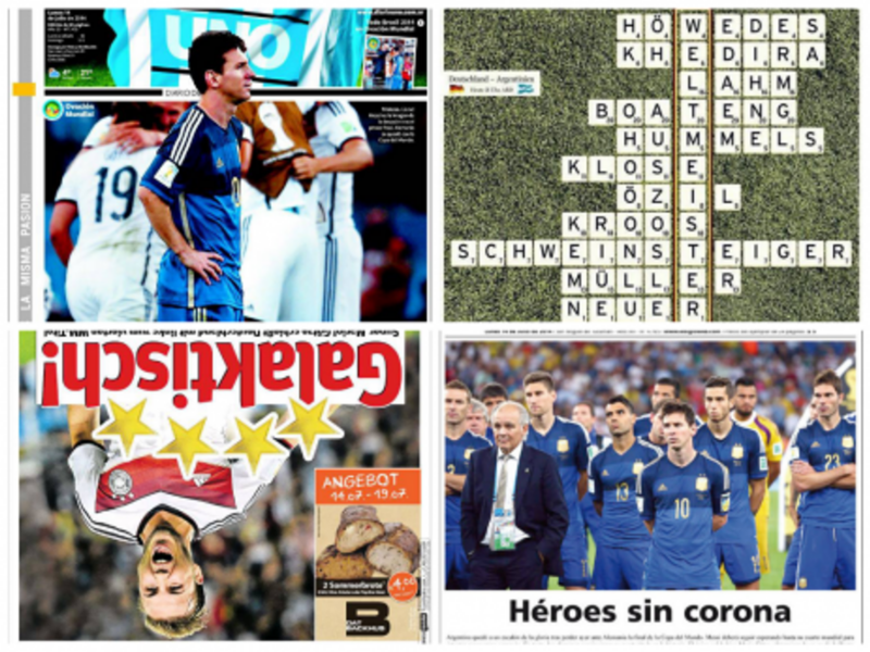 Germany vs. Argentina