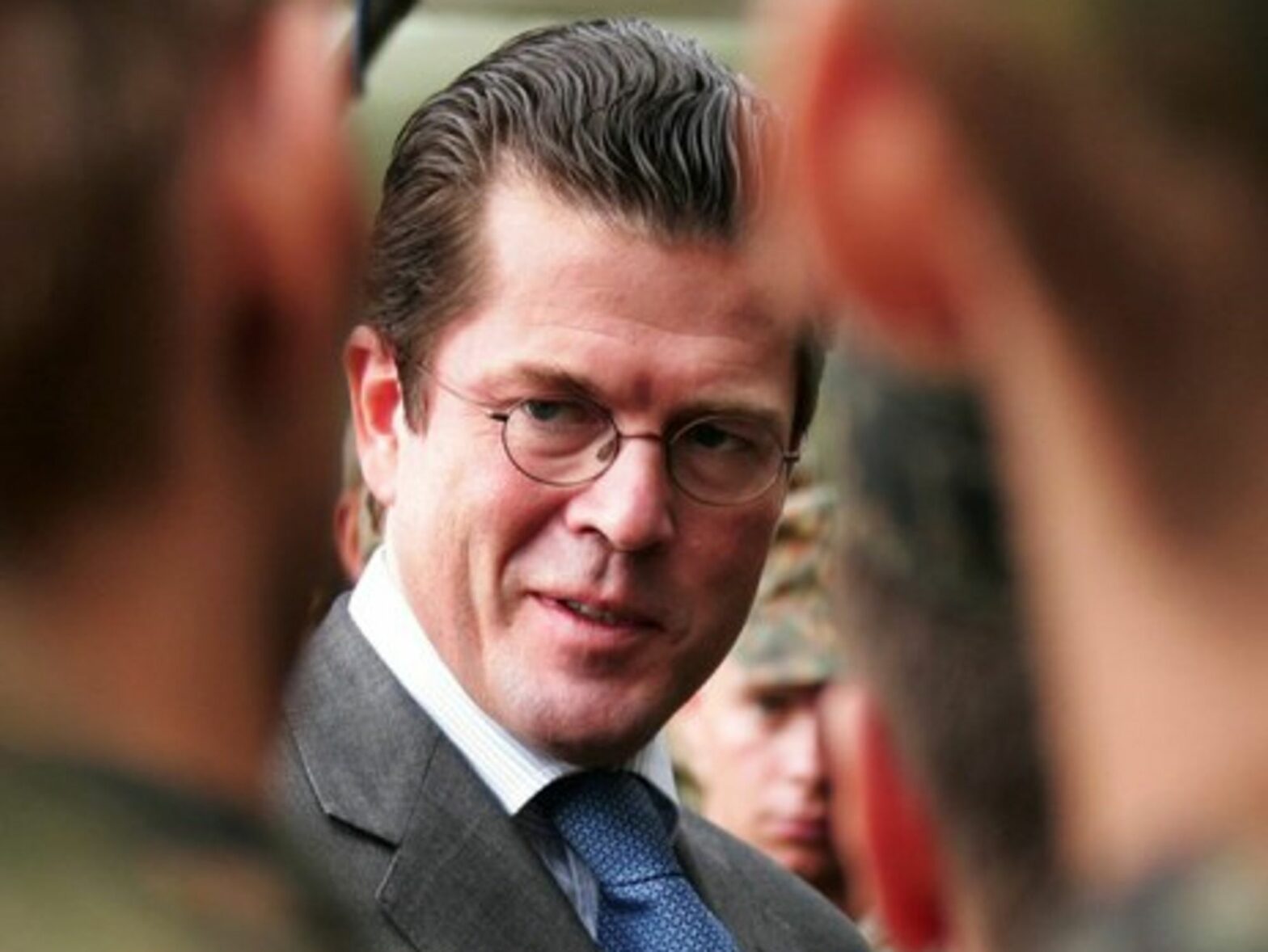 Germany's former Minister of Defense Karl-Theodor zu Guttenberg