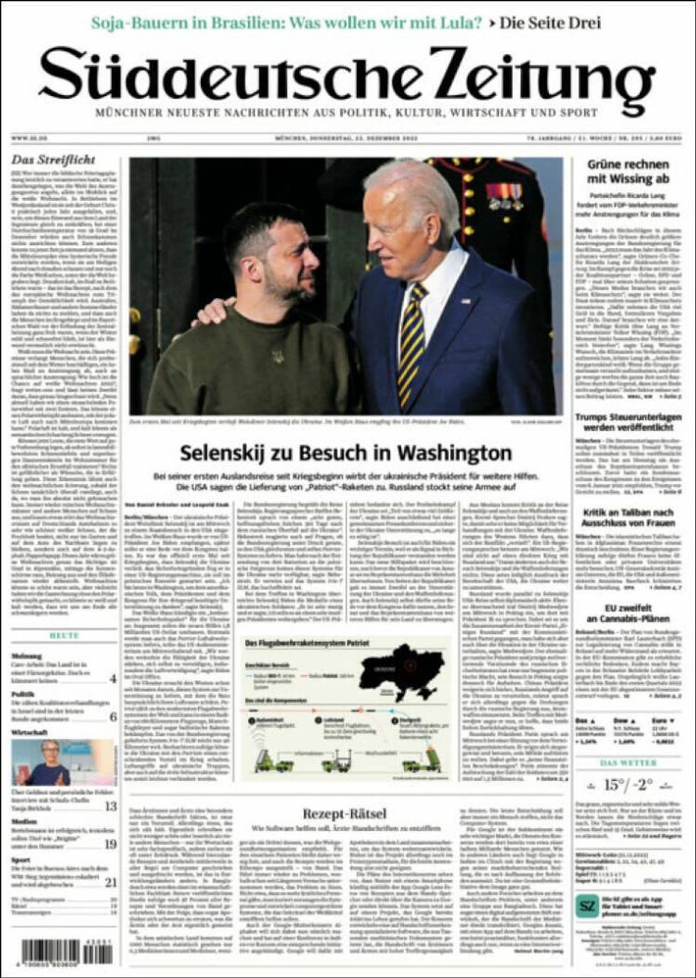 Germany's Süddeutsche Zeitung