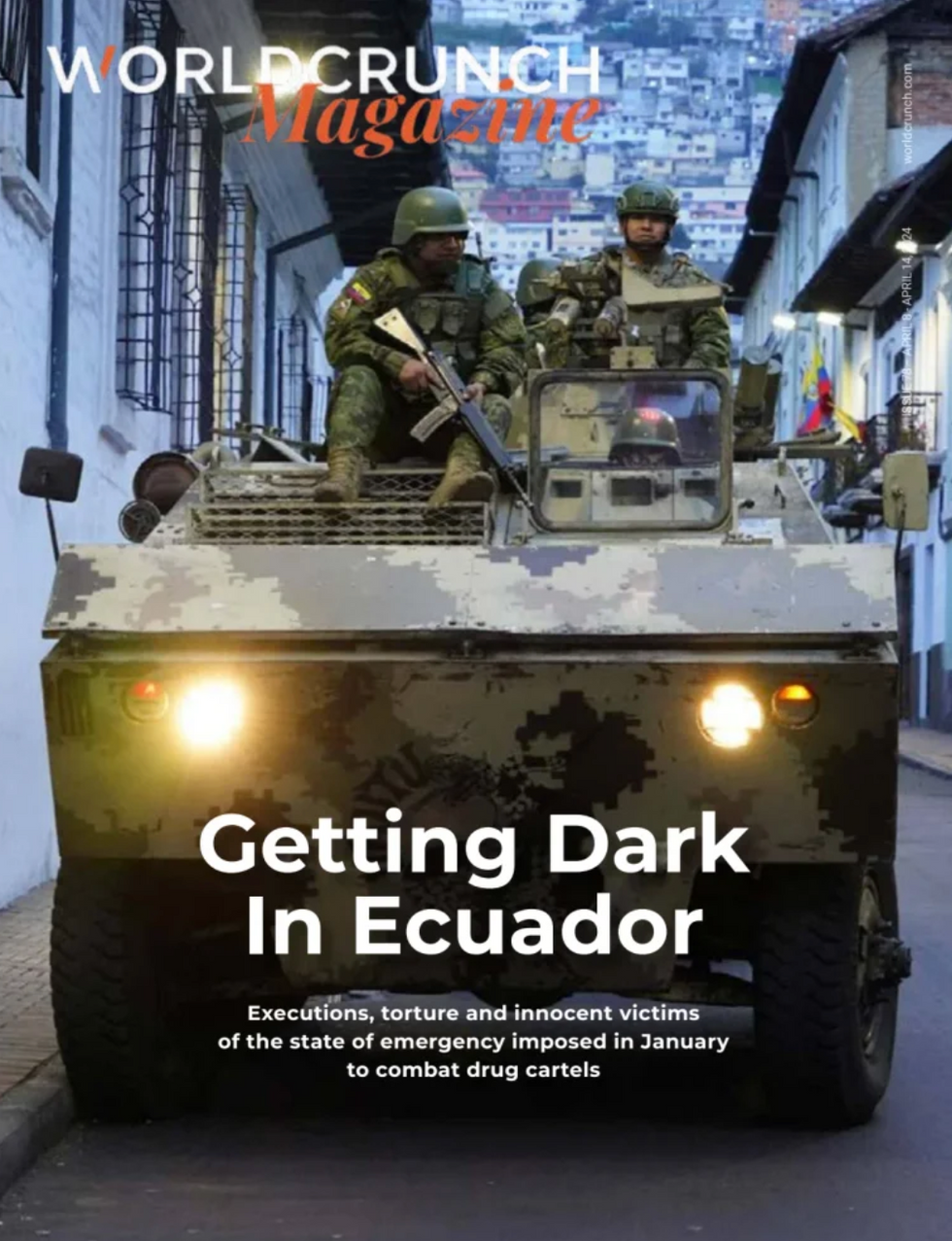 Getting Dark In Ecuador