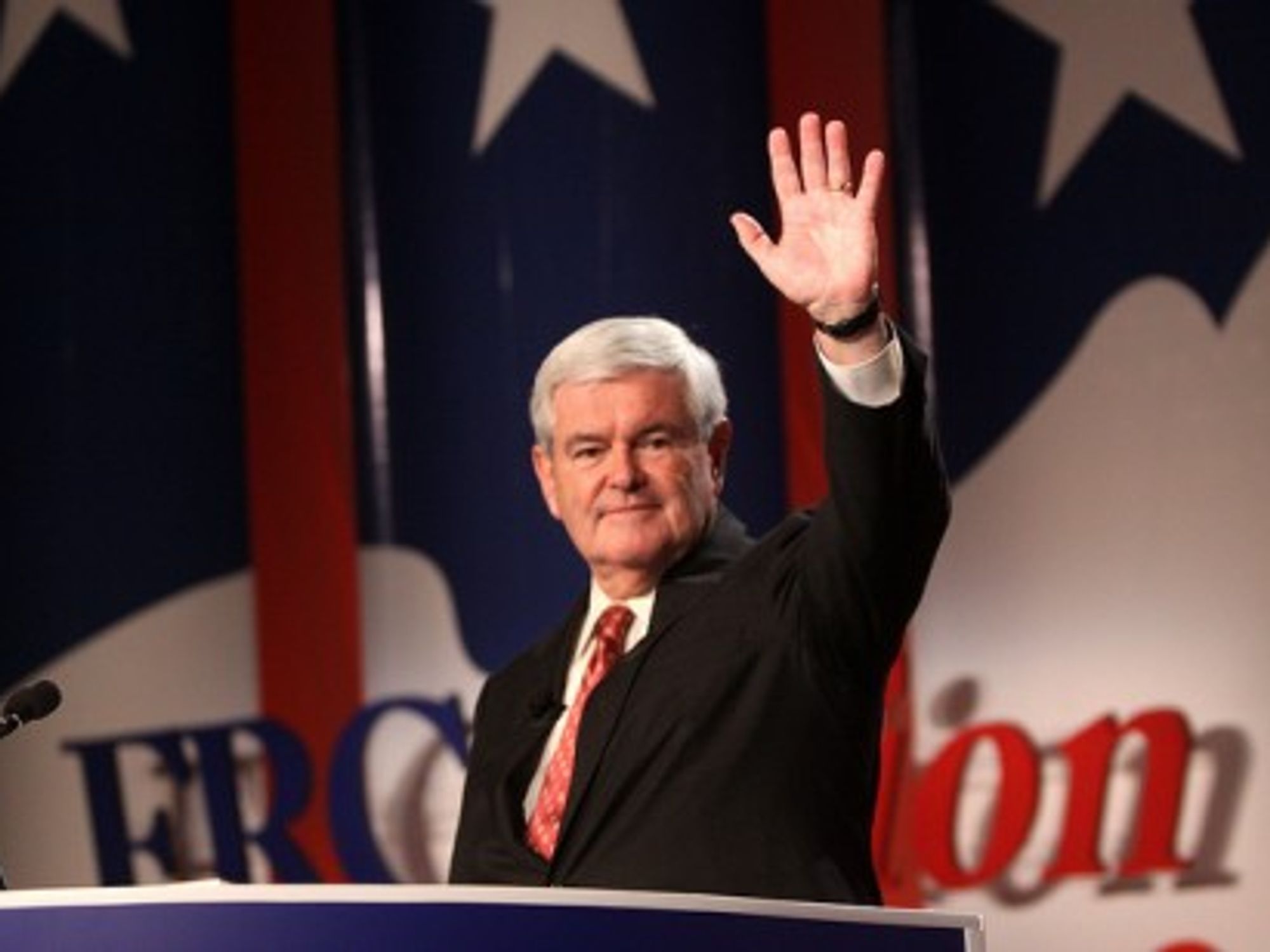 Gingrich on October 7 in Washington D.C. (Gage Skidmore)