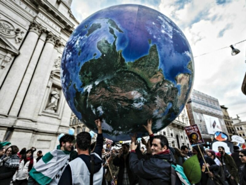 Global Climate March in Rome on Nov. 29