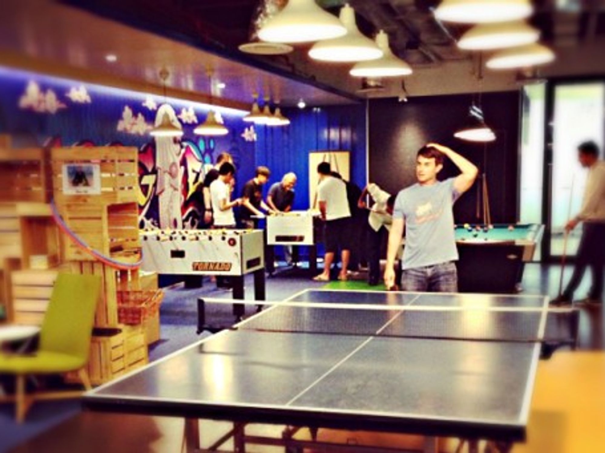 Google HQ's games room