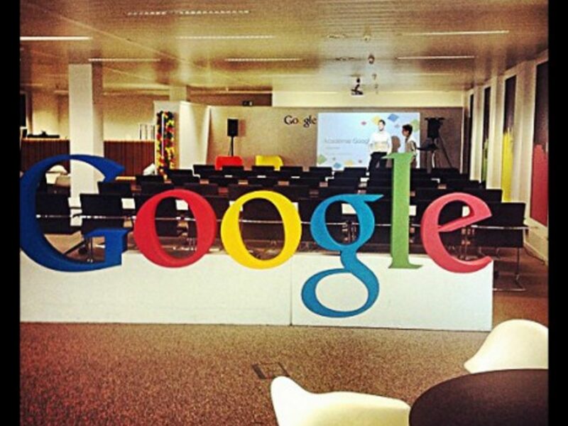 Google's offices in Brussels