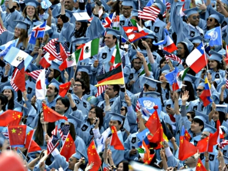 Graduation day at Columbia University on May 20
