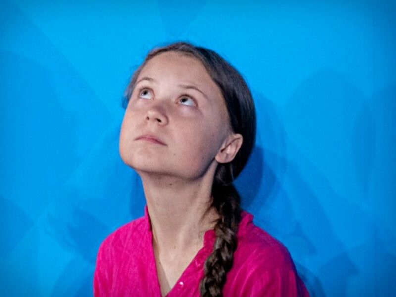 Greta Thunberg in New York on Sept. 23