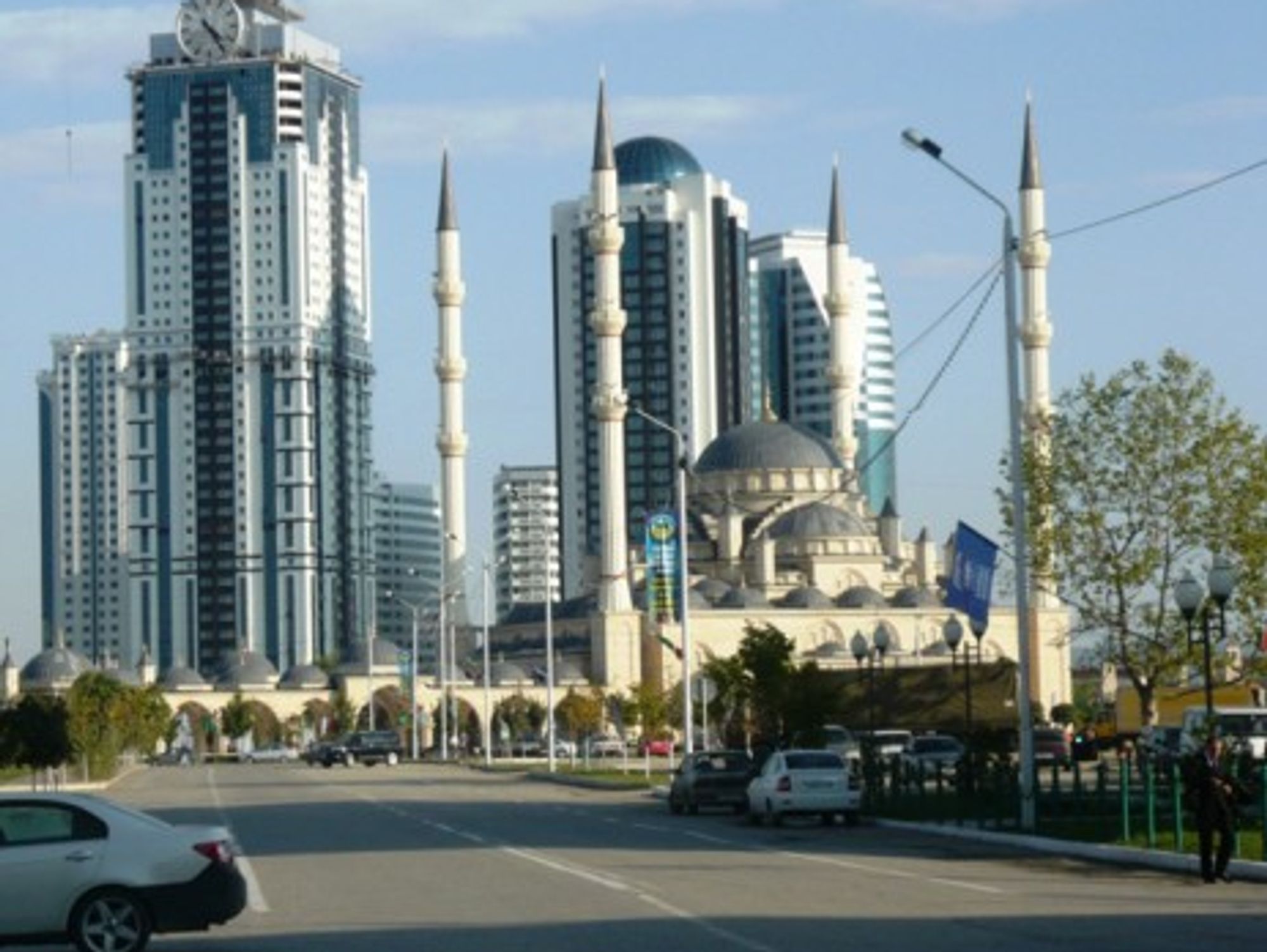 Grozny-City and the Grozny Mosque