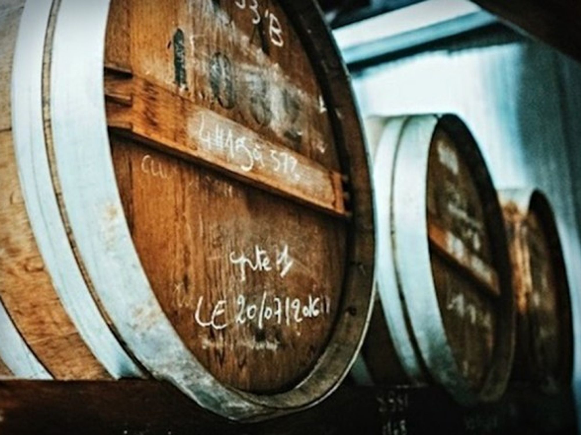 Guillotine vodka barrels