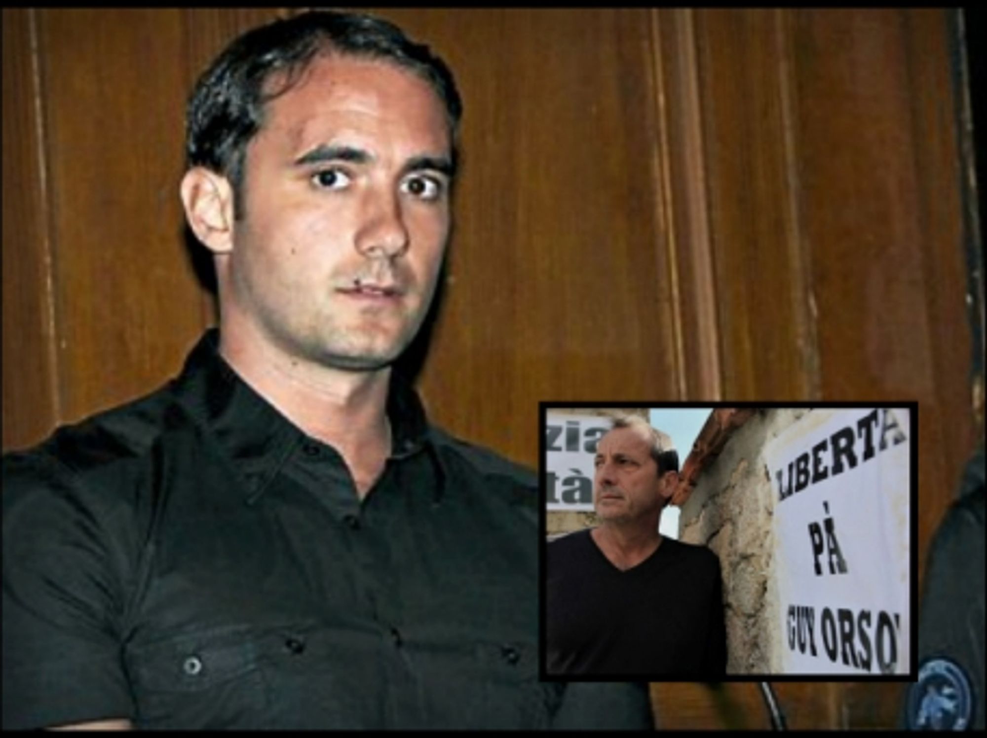 Guy Orsoni (left) and his father Alain
