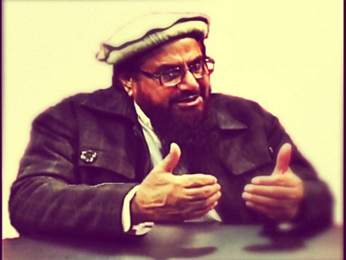 Hafiz Muhammad Saeed, founder of the terrorist group Lashkar-e-Taiba
