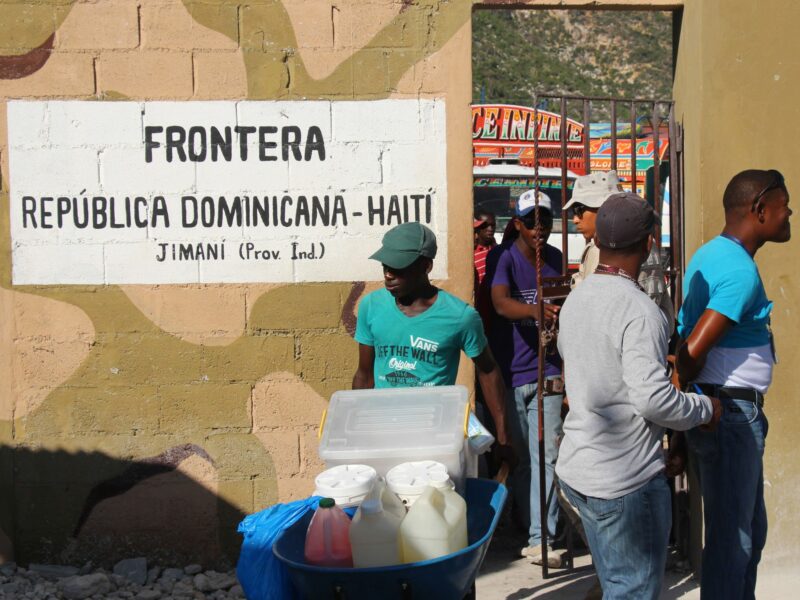 The Dominican Republic Builds A Wall At Haiti's Border — Sounds Like An Election Issue