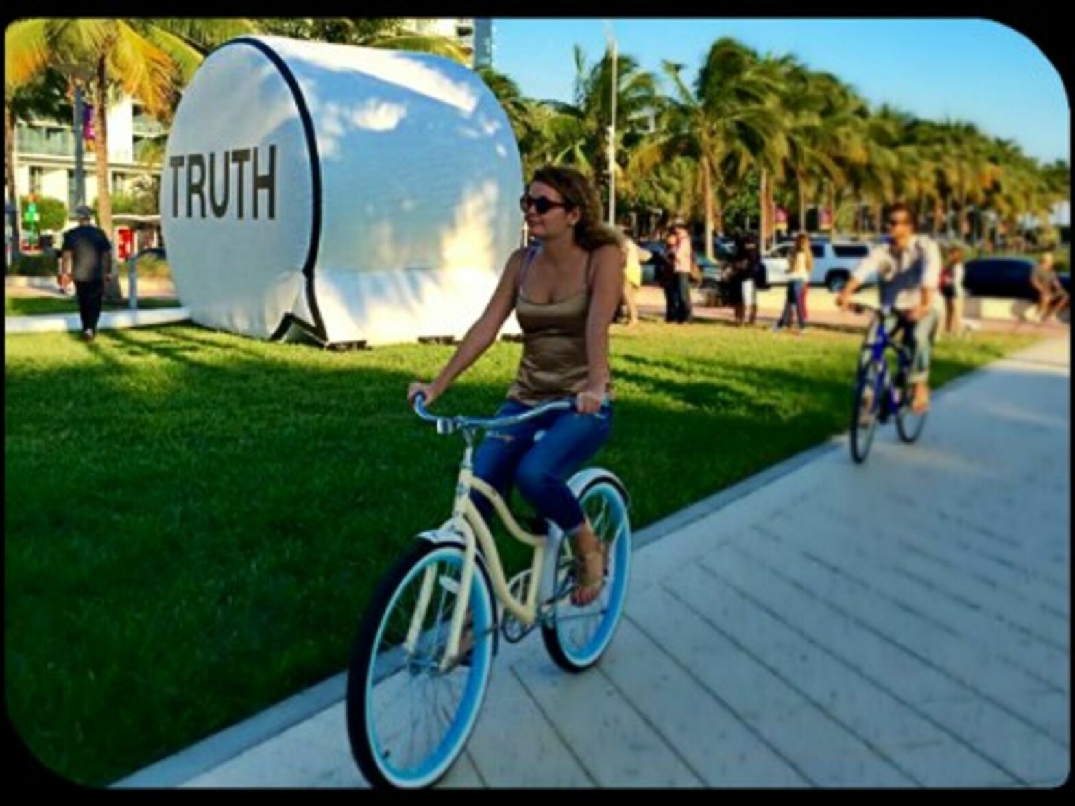 Hank Willis Thomas, Ryan Alexiev and Jim Ricks' "Truth Booth" at Art Basel Miami Beach