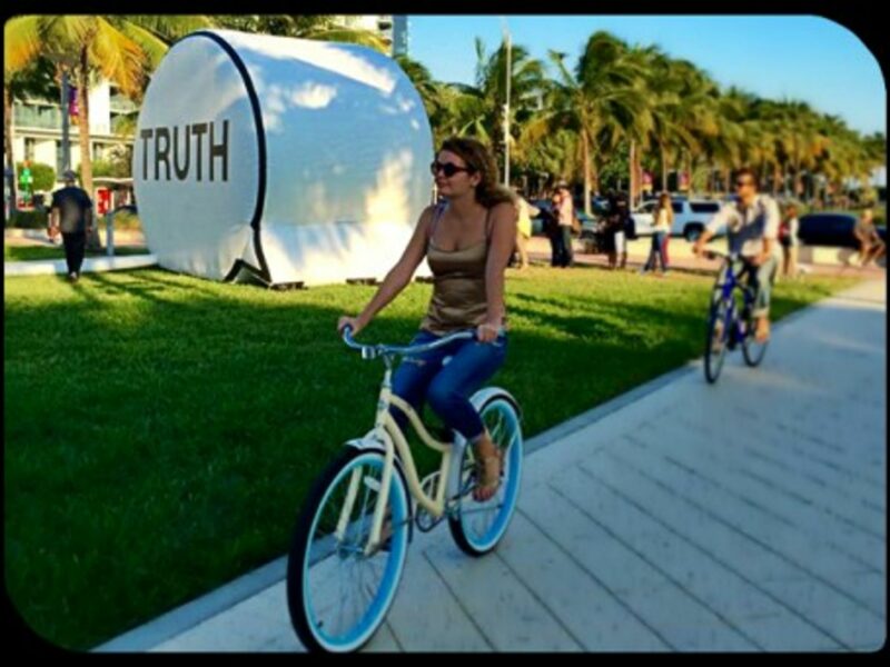 Hank Willis Thomas, Ryan Alexiev and Jim Ricks' "Truth Booth" at Art Basel Miami Beach