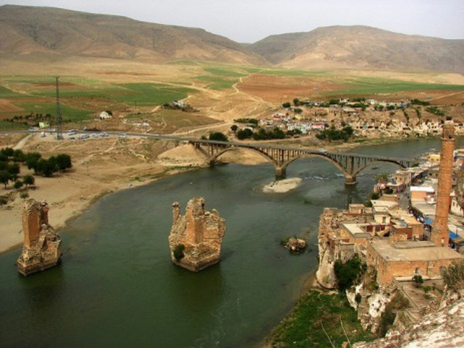 Hasankyef and River Dide in the Batman Region