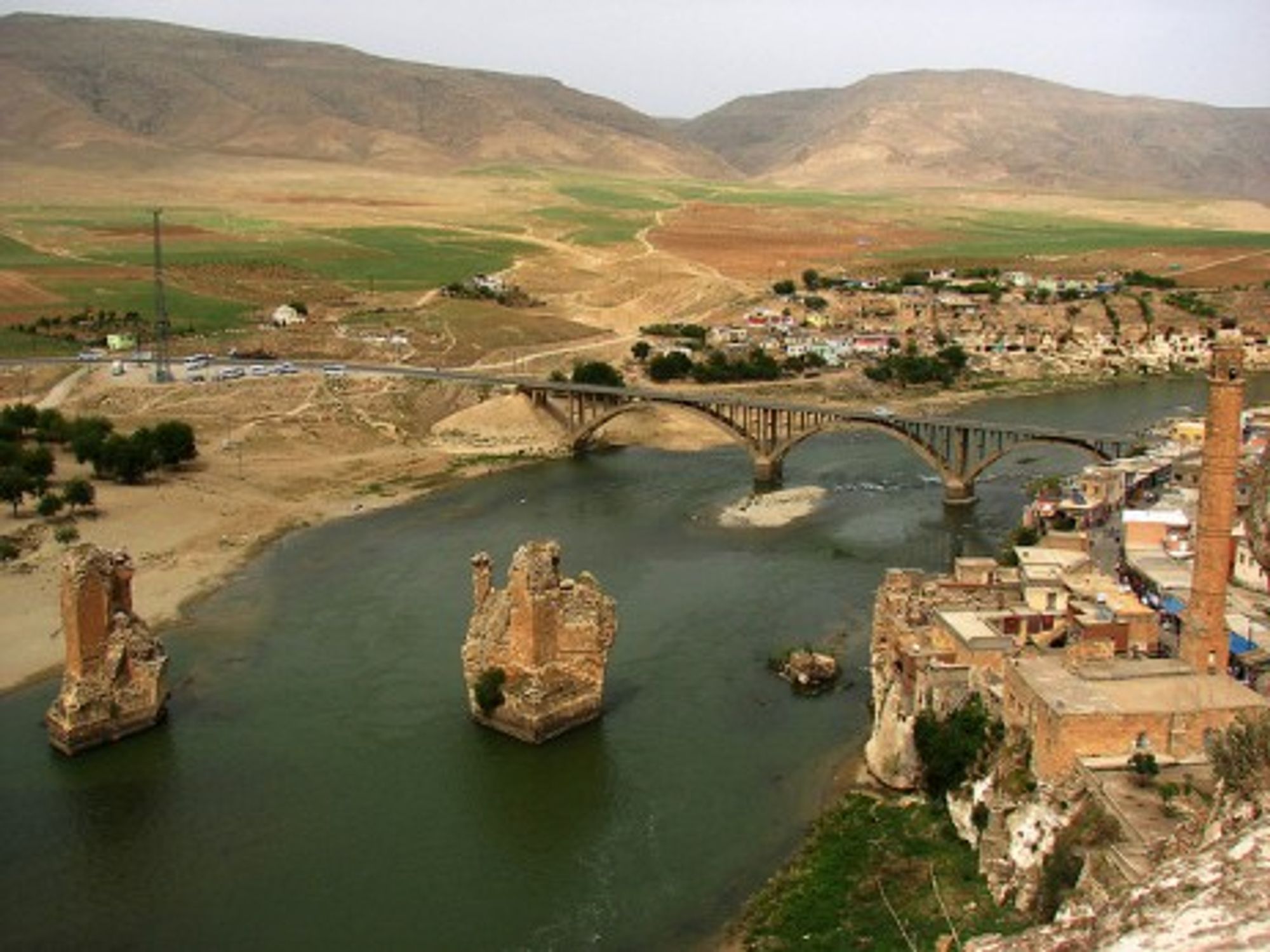 Hasankyef and River Dide in the Batman Region