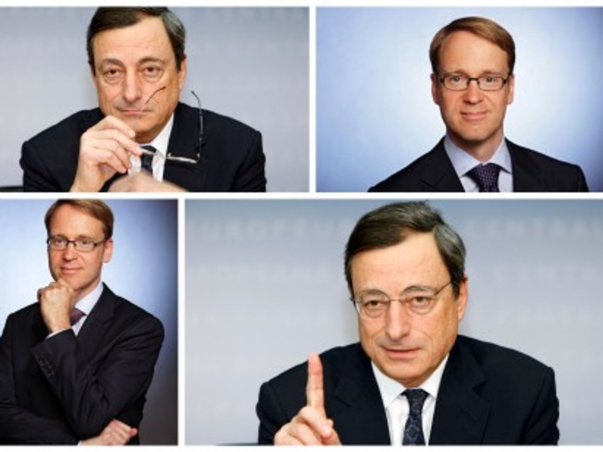 Head to head: Draghi and Weidmann
