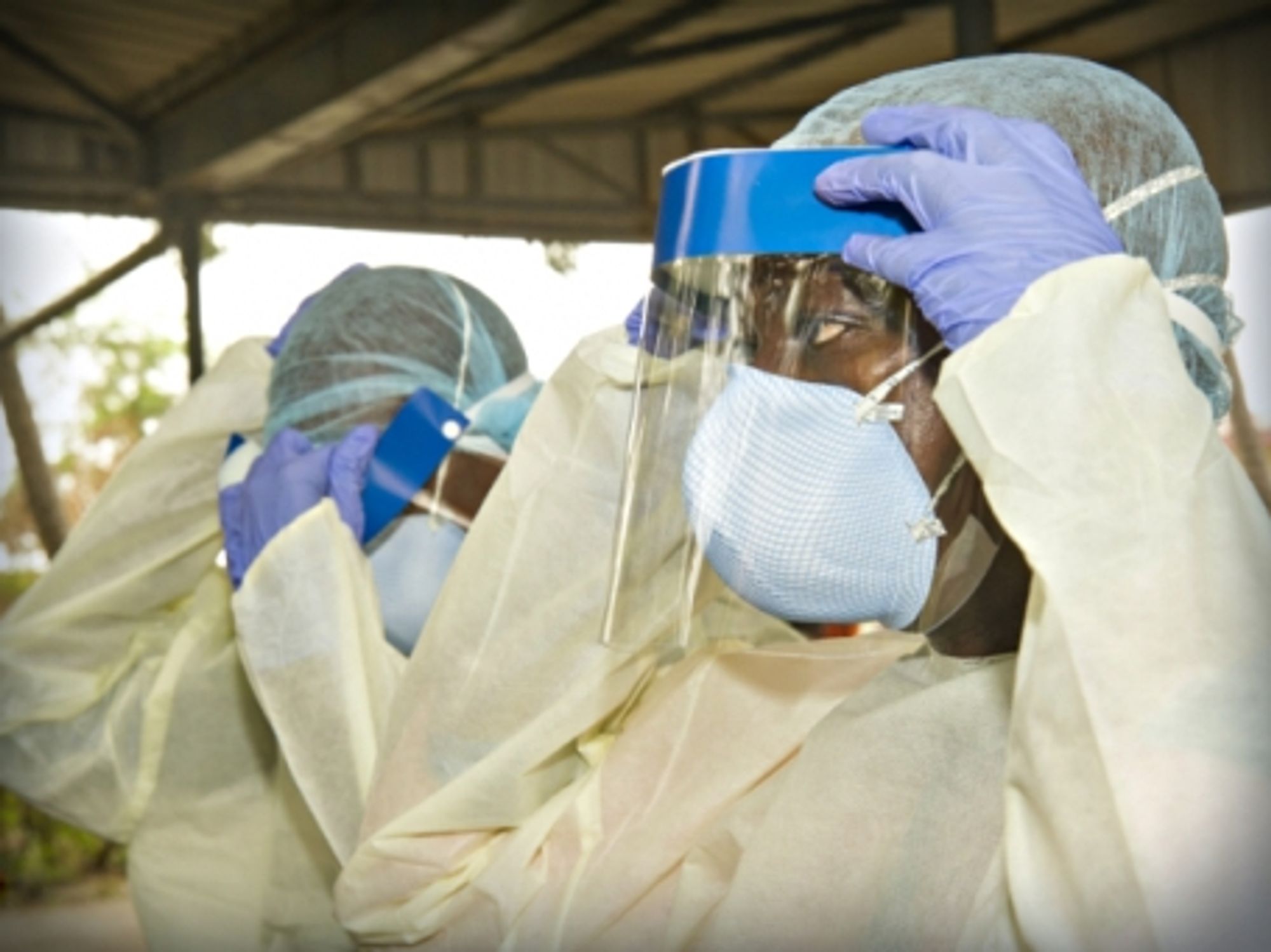 Health workers training in Conakry, Guinea