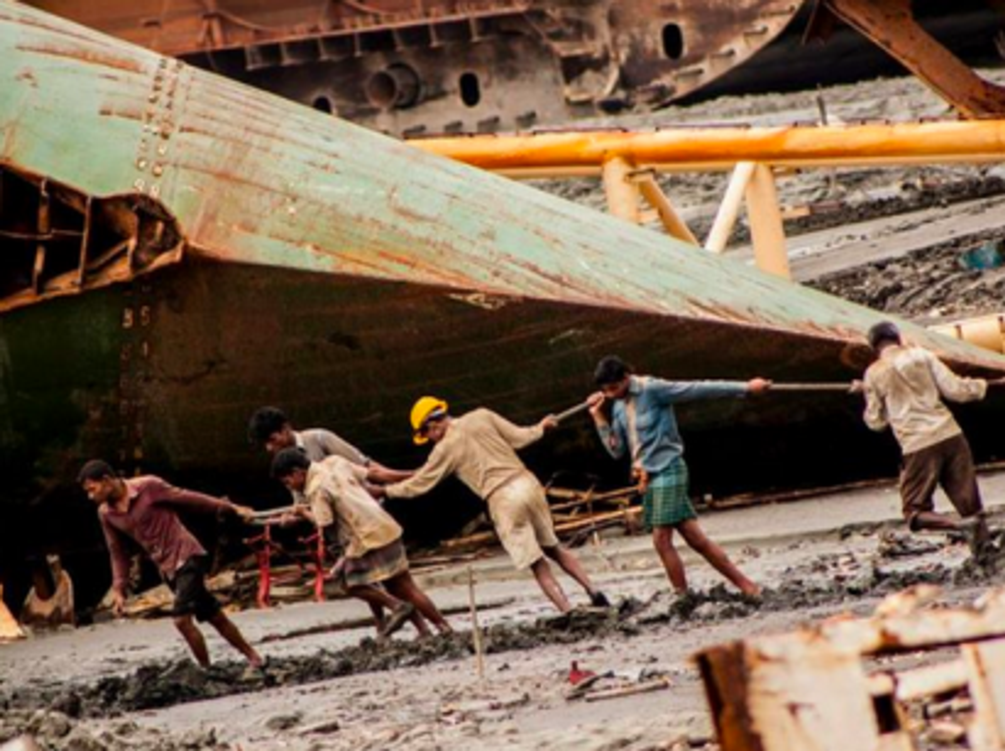 Heavy lifting, paltry wages
