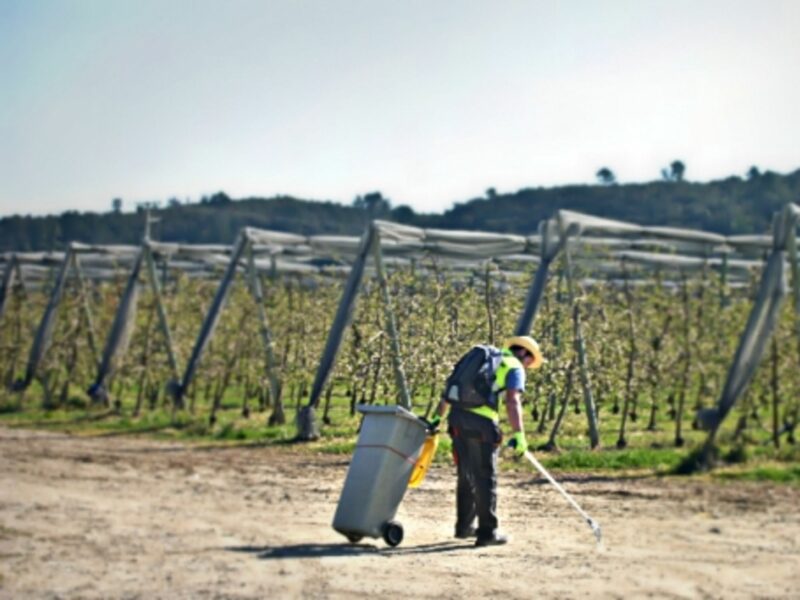 Herve Pighiera, recycling his way through France