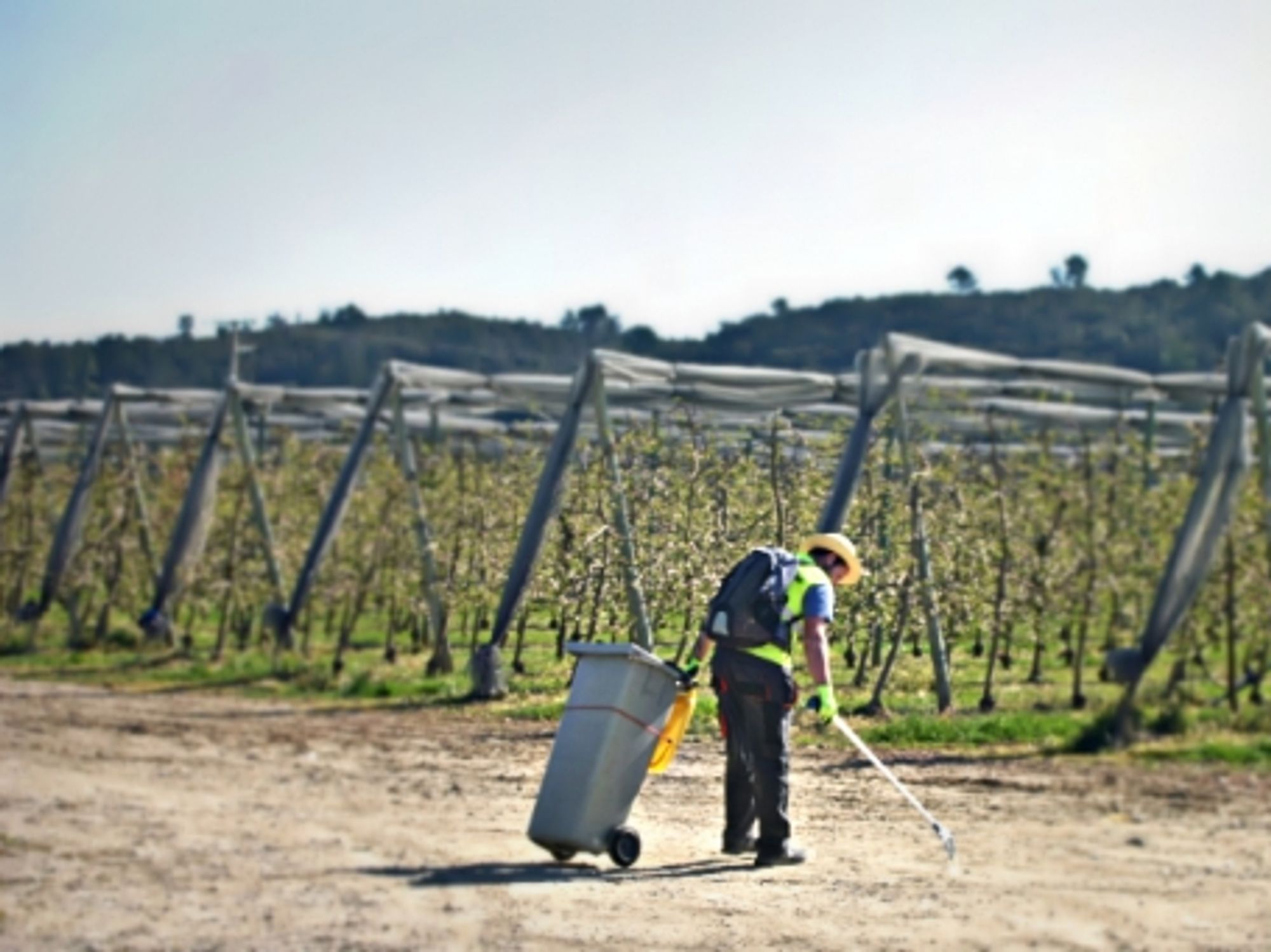 Herve Pighiera, recycling his way through France