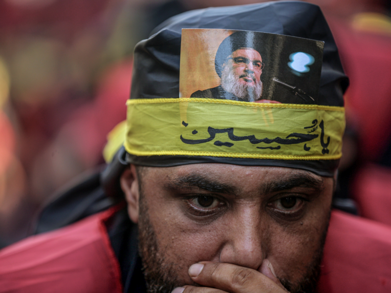 Hezbollah supporter