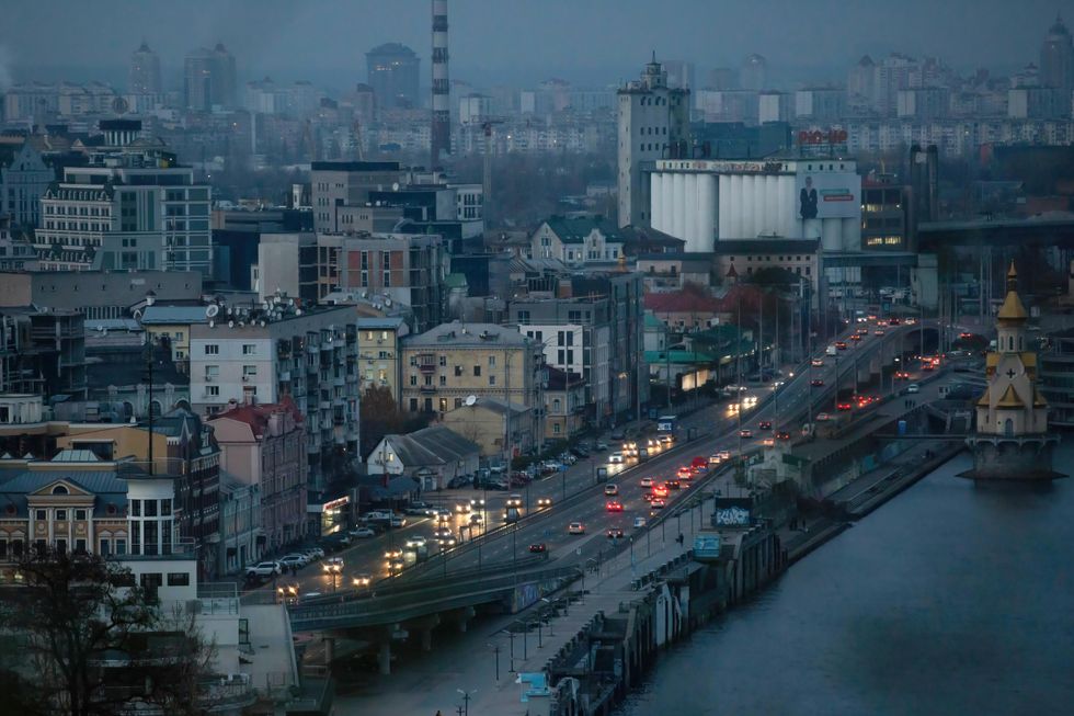 high point view of kyiv