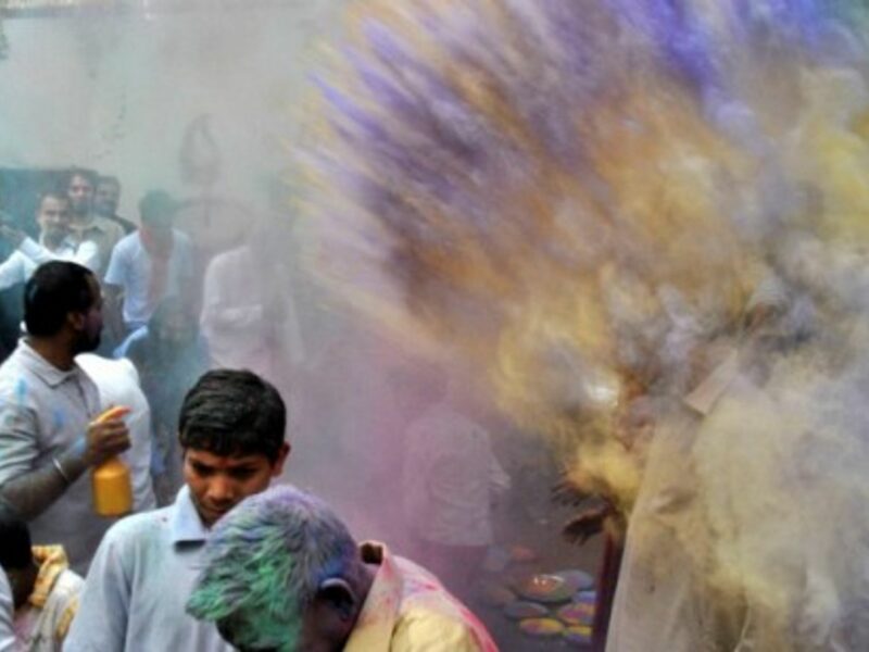 Holi celebration in Lahore, Pakistan