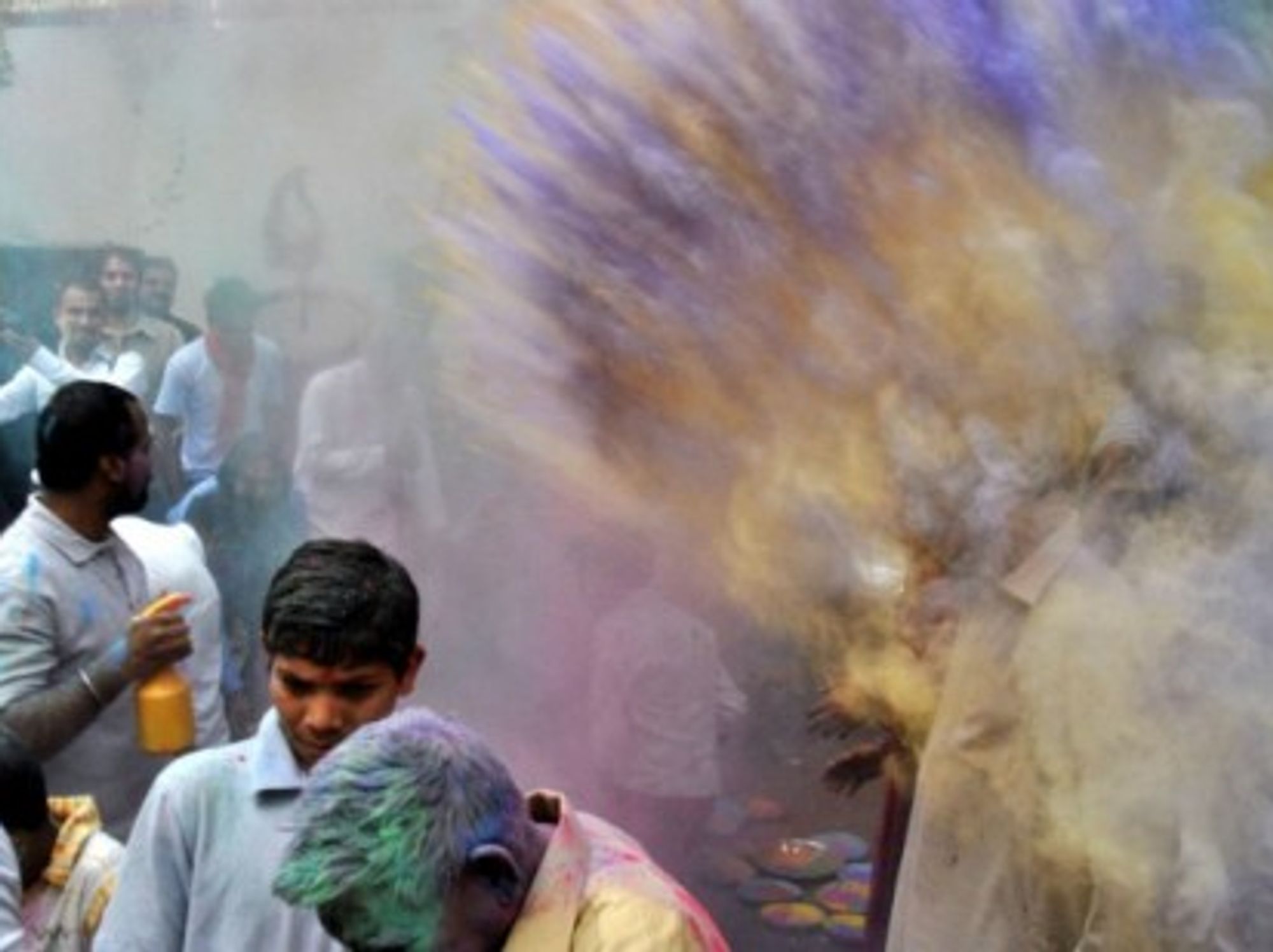 Holi celebration in Lahore, Pakistan