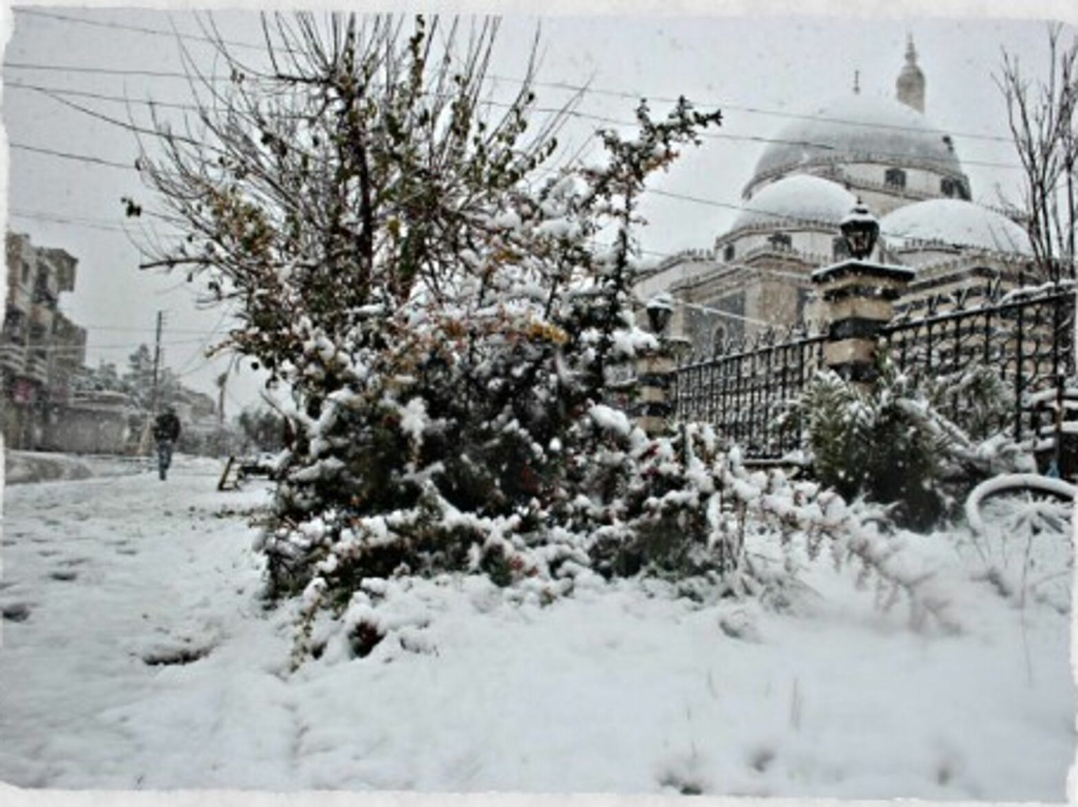 Homs is known for its harsh winters