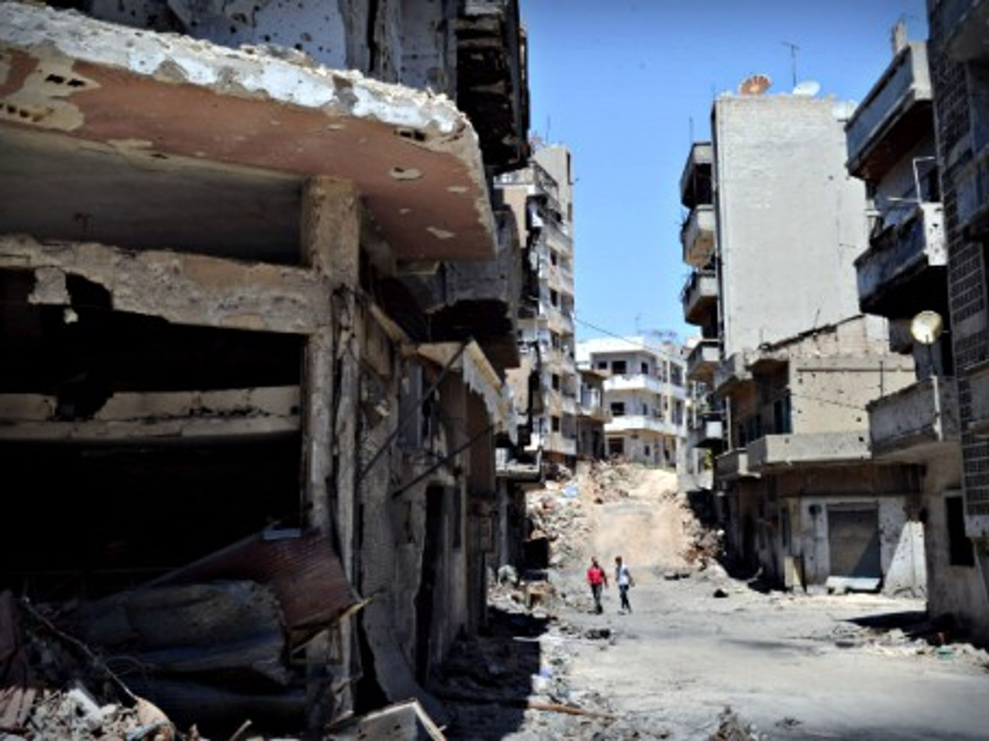 Homs on May 15.