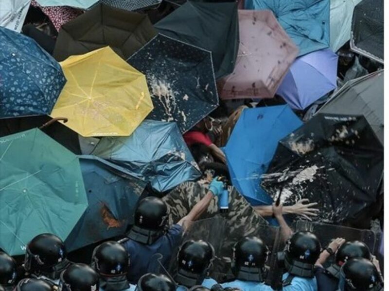 Hong Kong protesters