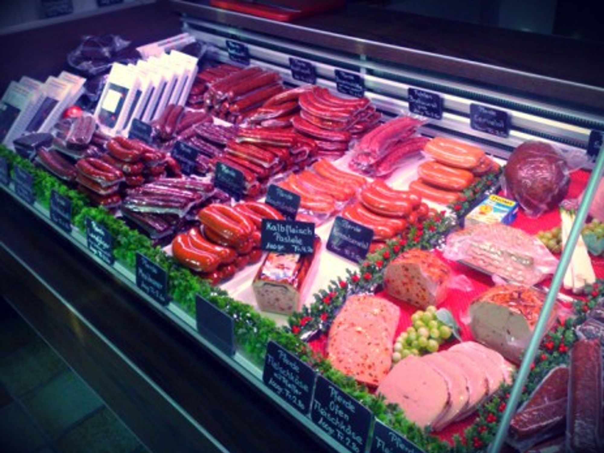 Horse sausage anyone?
