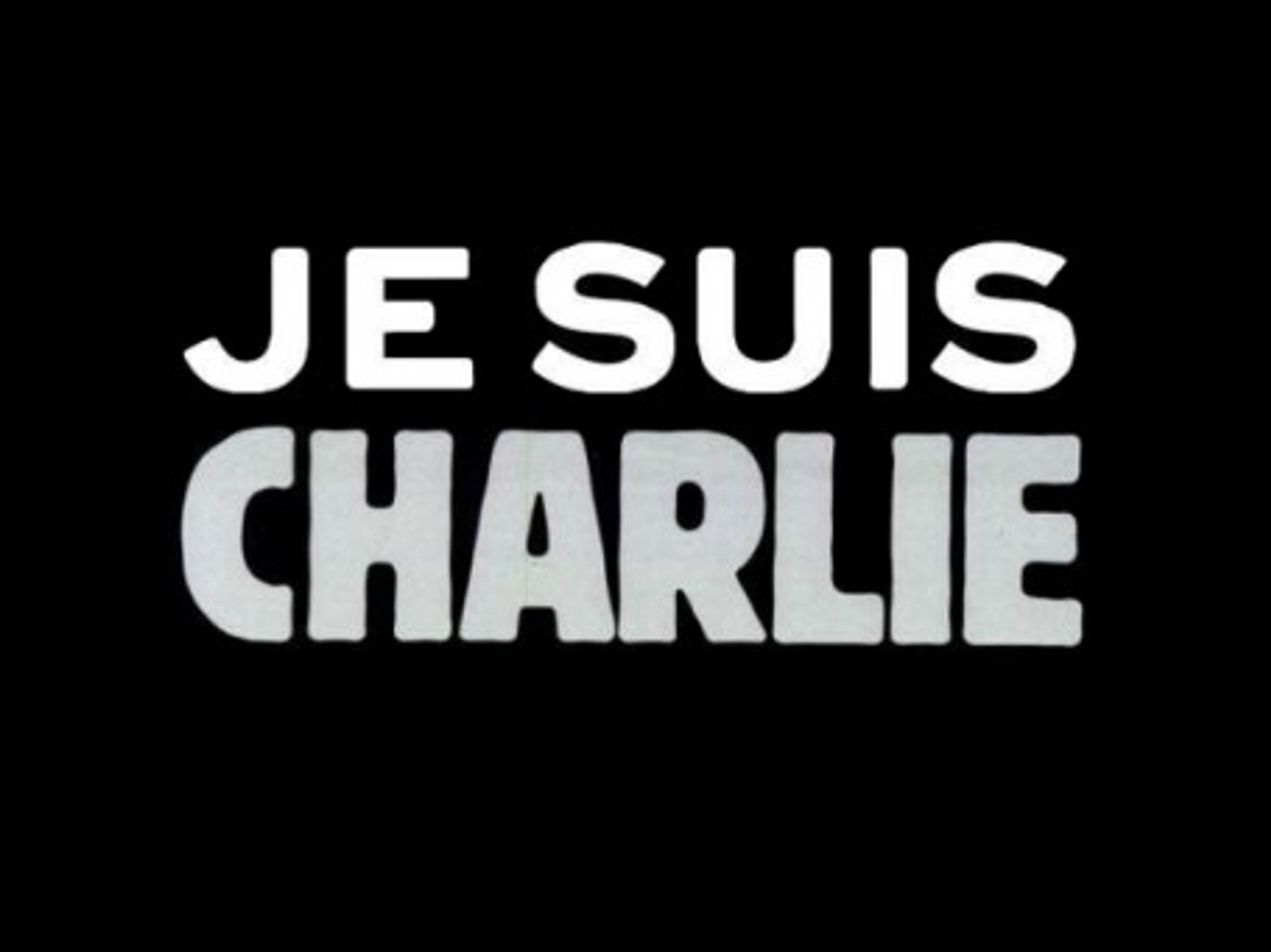 "I am Charlie" image used on social media in support of the victims of the Paris attack.