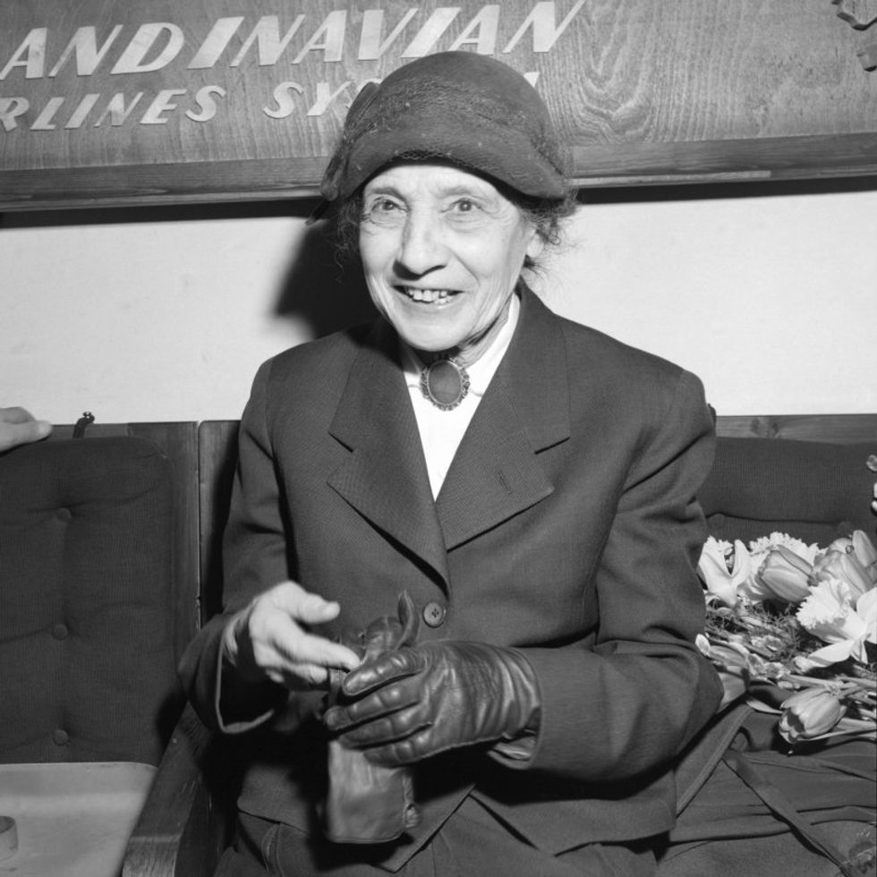 image of a woman smiling