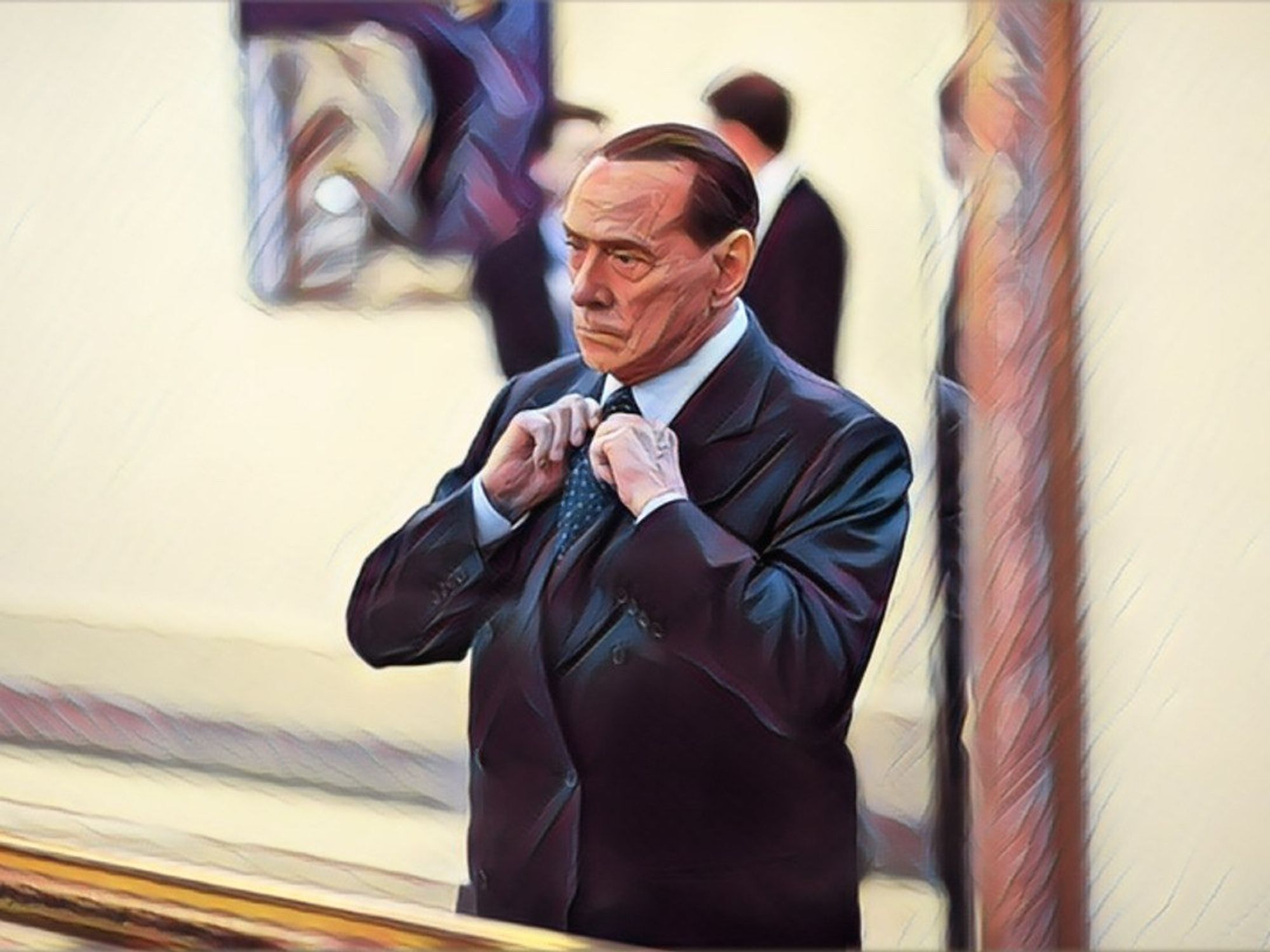 Image of ​Silvio Berlusconi at the EPP Congress in 2017