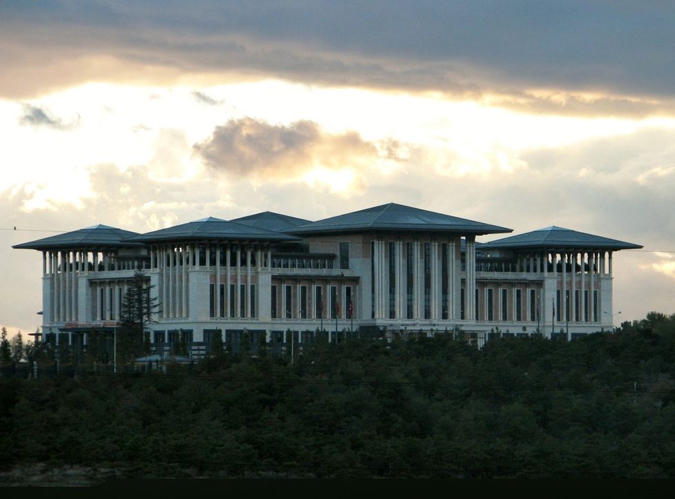 Image of ​The Presidential Compound in Ankara, Turkey.
