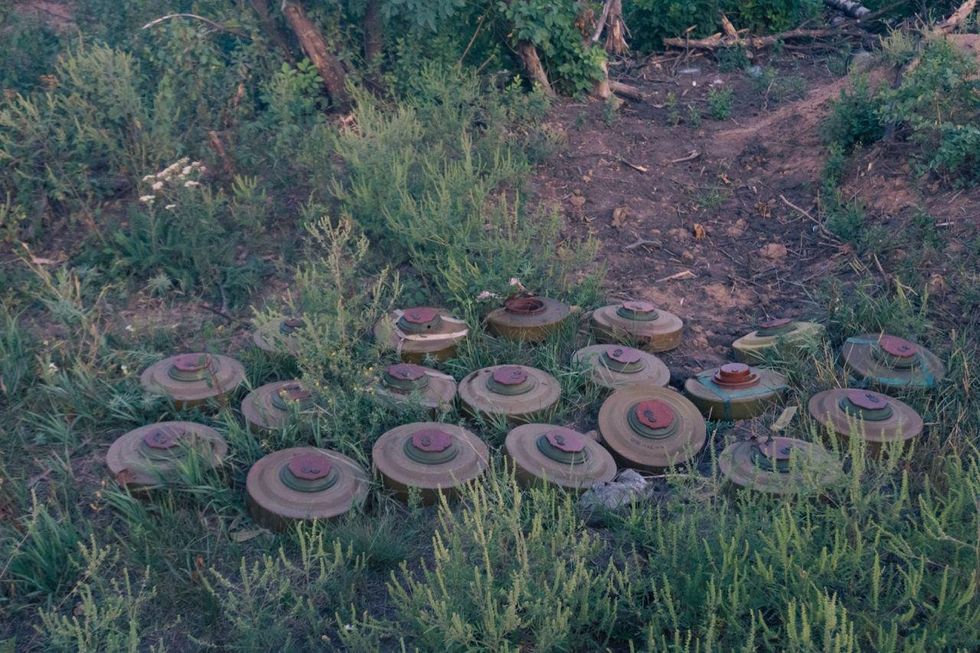 image of landmines
