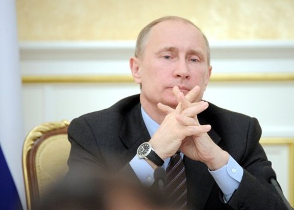 Image of Russian President Vladimir Putin.