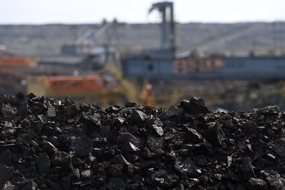 Image of the Jiri (George) lignite mine of the Sokolovska uhelna company near Sokolov, Czech Republic.