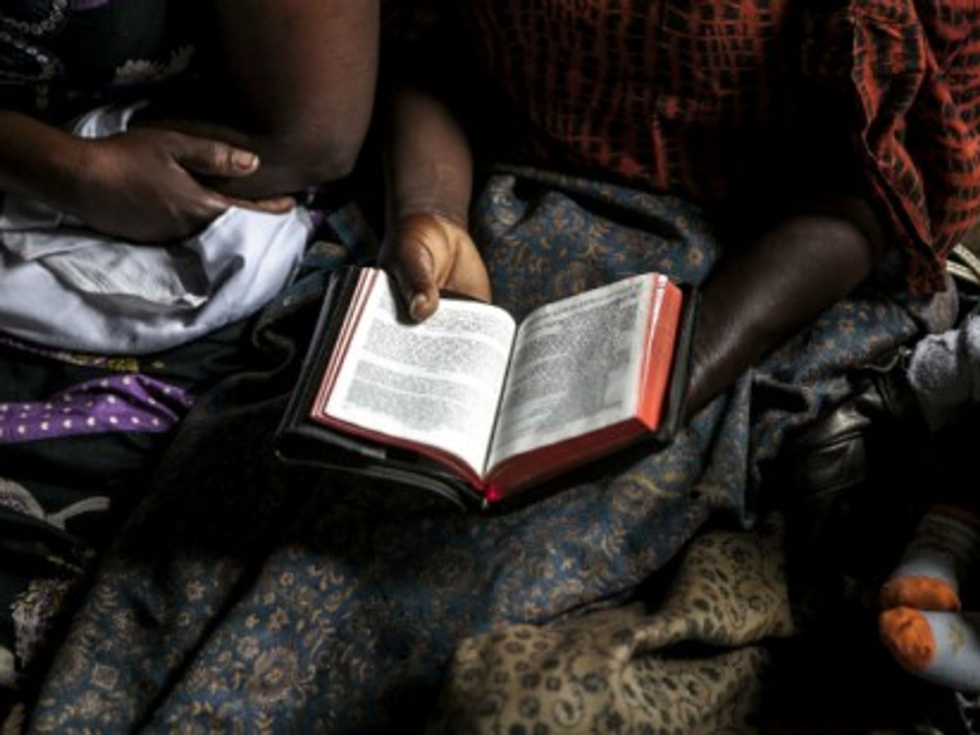 In a church in Goma